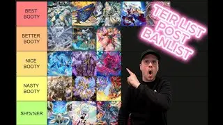 NEW FORMAT TIER LIST: Post Banlist + Burst Protocol | Yu-Gi-Oh! TCG Meta