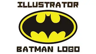 Illustrator: Let's design Batman logo