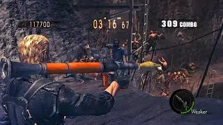 RESIDENT EVIL 5 No Mercy Mercenaries - Wesker Midnight - THE MINES [4K 60FPS PC ULTRA] 2025