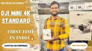 Dji Mini 4K Review in Hindi || First time in India ||Dji drone camera || Dji drone market ||
