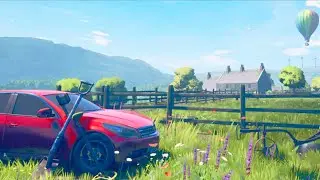 FIRST LOOK - Metal Detector Simulator at Abandoned Farm | The Magnificent Trufflepigs Gameplay