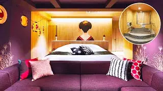 【Japan love hotel】💕All rooms have natural hot spring ♨️I went to a love hotel like a ryokan🏩