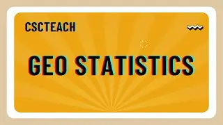 Geo statistics in GIS