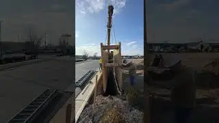 Trench work #construction #explore #dirtwork #commercial #work #like #trending #satisfying