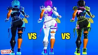 Fortnite Brite Raider Skin Party Hips 1 Hour Version Thicc 🍑😘 All Super Style 😍 Zoomed In 😜 4K