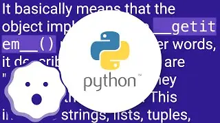 What does it mean if a Python object is 