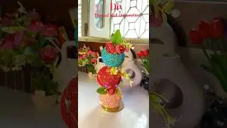 Diy Easy Thread Balloon Craft#shorts #diyart #diycrafts #threadcraft #artshorts #shortviral #shorts