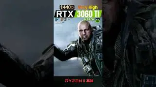 Crysis 3 Remastered | RTX 3060 Ti | Ryzen 5 3600 1440p