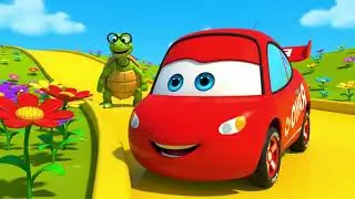 🚗 Rayo McQueen vs la Tortuga Turbo 🐢 | Canciones Infantiles y M&uacute;sica para Ni&ntilde;os