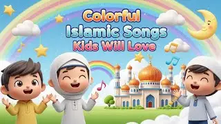 Colorful Islamic Songs Kids Will Love 🌟 | Fun Islamic Rhymes for Kids