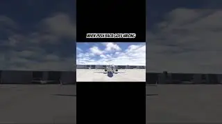 Boeing 737 Flight Simulator | Pushback Fail on First Flight #msfs2024 #boeing737 #flightsimfails