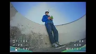 tiny whoop on the Air field 😎meteor 75 pro and mobula 7