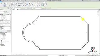 14. الرسم من طريق اختيار الخطوط في ريفيت 2021 Sketching by Picking Lines