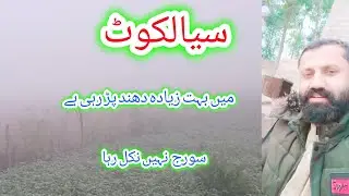 ا/sialkot jamon kashmer ke alaqe min sardi ki pehli dhandasara dan sorj nihen nikala