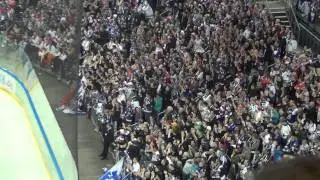 Eisbären Berlin - Scorpions Ustorf Verletzung + 30 minute Fangesänge