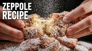 Zeppole Recipe (Italian Fried Dough) | 4K HDR (High-Dynamic Range)