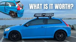 Продаю свой РЕДКИЙ восстановленный Volvo C30 Polestar на Copart!