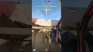 smoke connector from aps on CS2 Mirage #cs2 #counterstrike #shorts