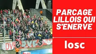 Supporters lillois qui s&rsquo;&eacute;nerve