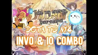 Dota 2 Arcade Game - Dota TD N14: INVOKER AND IO COMBO