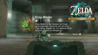 Zelda Tears of the Kingdom &ndash; Urwald-Arena: Schwarzen Hinox besiegen & Krog Maske
