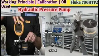 Fluke 700HTPK2 Hydraulic Test Pressure Kit | Working Principle | Calibration | Which Oil to Use?