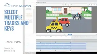 Cloud Animator Tutorial - Usability Enhancement: Select Multiple Tracks and Keys