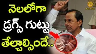 తప్పు ఎవరు చేసిన సరే తాట తీయండి | KCR fires on Drug Scandals | Media Masters