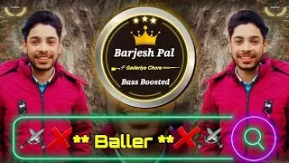 Baller ( Bass Boosted ) Shubh // Latest Punjabi Song // @user-barjesh2663 // ❤❤❤ // #bassboosted....