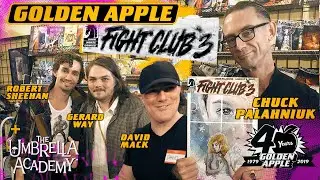 Fight Club 3 Dark Horse Signing at Golden Apple Comics with Chuck Palahniuk and David Mack