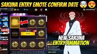Sakuna Arrive Animation Confirm Date 🤯 | Sakuna Entry Emote Confirm Date ❤✅ || FF Upcoming Events 