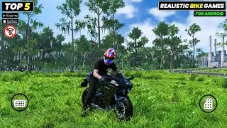 Top 5 Realistic Open World Bike Games For Android | Best Bike Game For Android 2024