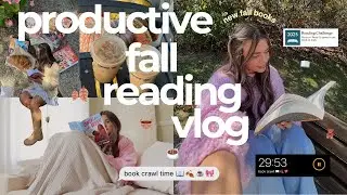 пытаюсь наверстать упущенное в чтении 🍂📖🧸☕️ *видеоблог о чтении без спойлеров*