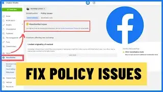 How to Remove Policy issue From Facebook Page✅