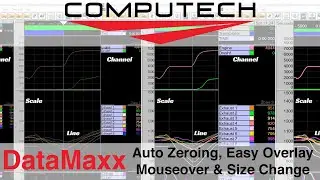 DataMaxx Software Update 7.3.0 - Auto Zeroing, Easy Overlay, Mouseover & Size Change