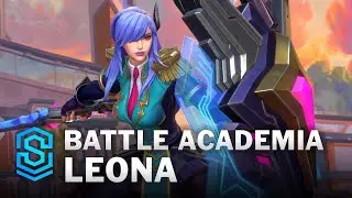 Battle Academia Leona Wild Rift Skin Spotlight
