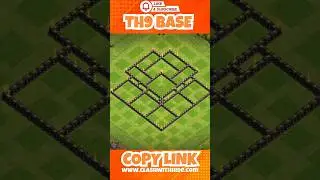 NEW Best TH9 War/CWL Base Layout 2025 | Town Hall 9 CWL Base Design
