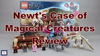 LEGO Newt's Case of Magical Creatures review set 75952