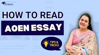 Mastering AEON Essays: A Smart Approach for MBA Aspirants | CATMOCK | #cat2024 #catmock