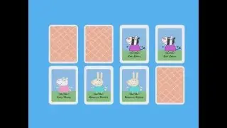 Открываем карточки - мультик Свинка Пеппа. Open card - a cartoon Peppa Pig.