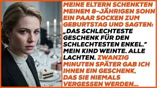 Eltern gaben meinem 8-jährigen Sohn Socken und nannten ihn den schlechtesten Enkel.