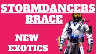 DESTINY 2 SHADOWKEEP STORMDANCERS BRACE ** NEW EXOTIC **