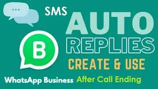 How to Set Auto Reply In Whats App l Whats App Auto Reply l How To Enable Auto Reply