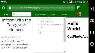 Basic HTML and HTML5 [part 3]: Inform with the Paragraph Element