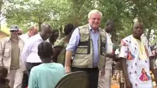 Stephen O'brien, USG for Humanitarian Affairs and Emergency Relief Coordinator  visit CAR