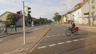Mannheim /Stra&szlig;enbahn Mannheimer Stra&szlig;e