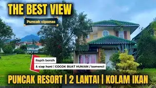 Villa cipanas di jual! Siap huni , adem & sejuk 1200 mdpl |  VILLA SIAP HUNI VIEW PEGUNUNGAN 