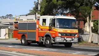 [QFR + QPS] 516A 1060QF (Chermside)  + QPS Unmarked Camry responding | North Brisbane, QLD