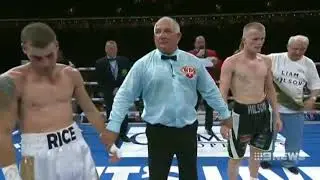 Brent Rice unsuccessful in title defence