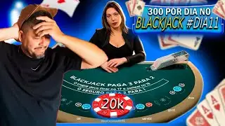 R$ 300 por dia no BlackJack 21 - N&atilde;o cometa o ERRO que eu cometi hoje